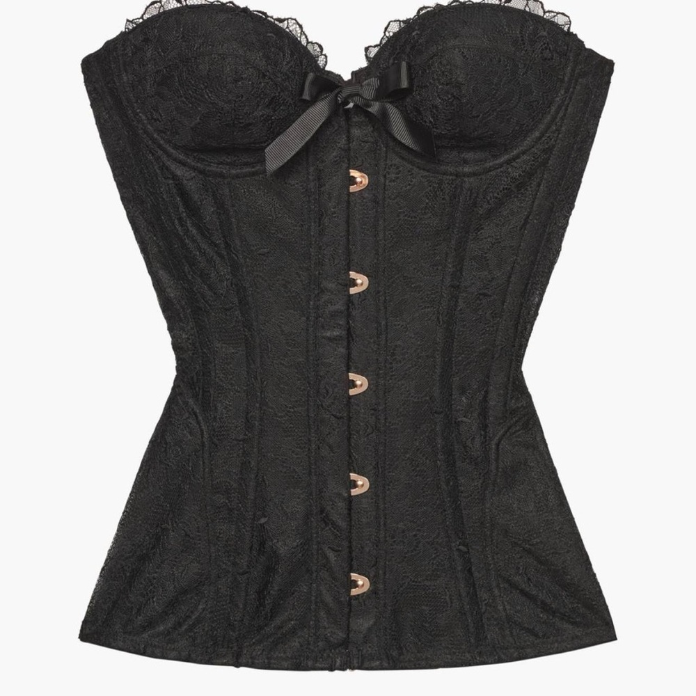 NWOT Savage x Fenty Embroidered Lace Corset